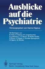 Ausblicke auf die Psychiatrie