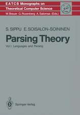 Parsing Theory: Volume I Languages and Parsing