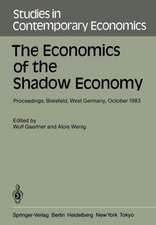 The Economics of the Shadow Economy: Proceedings of the International Conference on the Economics of the Shadow Economy, Held at the University of Bielefeld, West Germany, October 10–14, 1983