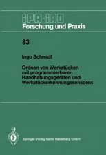 Ordnen von Werkstücken mit programmierbaren Handhabungsgeräten und Werkstückerkennungssensoren