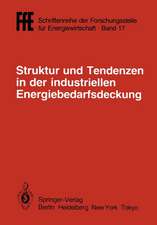 Struktur und Tendenzen in der industriellen Energiebedarfsdeckung: VDI/VDE/GFPE-Tagung in Schliersee am 6./7. Mai 1985