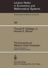 The Economics of Made-to-Order Production: Theory with Applications Related to the Airframe Industry