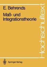 Maß- und Integrationstheorie