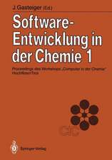 Software-Entwicklung in der Chemie 1: Proceedings des Workshops „Computer in der Chemie“ Hochfilzen/Tirol 19.–21. November 1986