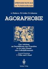 Agoraphobie: Eine Anleitung zur Durchführung einer Exposition in vivo unter Einsatz eines Selbsthilfemanuals