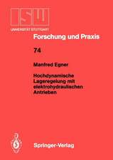 Hochdynamische Lageregelung mit elektrohydraulischen Antrieben