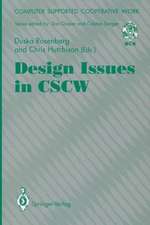 Design Issues in CSCW