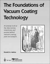 The Foundations of Vacuum Coating Technology