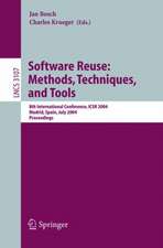 Software Reuse: Methods, Techniques, and Tools: 8th International Conference, ICSR 2004, Madrid, Spain, July 5-9, 2004, Proceedings