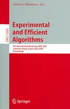 Experimental and Efficient Algorithms: 4th International Workshop, WEA 2005, Santorini Island, Greece, May 10-13, 2005, Proceedings