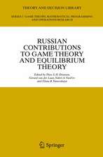 Russian Contributions to Game Theory and Equilibrium Theory