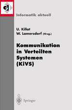 Kommunikation in Verteilten Systemen (KiVS): 12. Fachkonferenz der Gesellschaft für Informatik (GI) Fachgruppe „Kommunikation und Verteilte Systeme“ (KuVS)