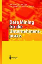 Data Mining Fr Die Unternehmenspraxis