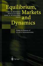 Equilibrium, Markets and Dynamics