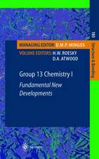 Group 13 Chemistry I: Fundamental New Developments