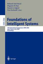 Foundations of Intelligent Systems: 13th International Symposium, ISMIS 2002, Lyon, France, June 27-29, 2002. Proceedings