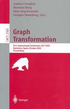 Graph Transformation: First International Conference, ICGT 2002, Barcelona, Spain, October 7-12, 2002, Proceedings