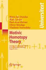 Motivic Homotopy Theory: Lectures at a Summer School in Nordfjordeid, Norway, August 2002