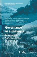 Governance as a Trialogue: Government-Society-Science in Transition