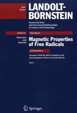 Inorganic Radicals, Metal Complexes and Nonconjugated Carbon Centered Radicals