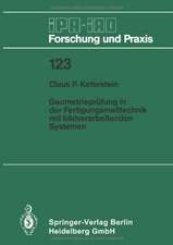 Geometrieprüfung in der Fertigungsmeßtechnik mit bildverarbeitenden Systemen