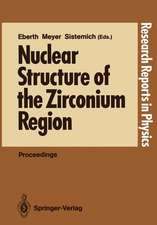 Nuclear Structure of the Zirconium Region: Proceedings of the International Workshop, Bad Honnef, Fed. Rep. of Germany, April 24–28, 1988