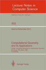 Computational Geometry and its Applications: CG '88 International Workshop on Computational Geometry Würzburg, FRG, March 24-25, 1988. Proceedings