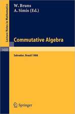 Commutative Algebra