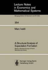 A Structural Analysis of Expectation Formation