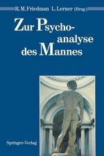 Zur Psychoanalyse des Mannes