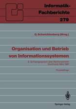 Organisation und Betrieb von Informationssystemen