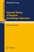 Spectral Theory of Random Schrödinger Operators: A Genetic Introduction