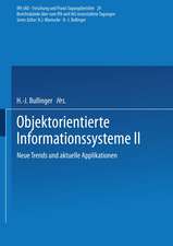 Objektorientierte Informationssysteme II: Neue Trends und aktuelle Applikationen