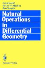 Natural Operations in Differential Geometry