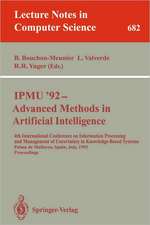 IPMU'92 - Advanced Methods in Artificial Intelligence: 4th International Conference on Information Processing and Management of Uncertainty in Knowledge-Based Systems, Palma de Mallorca, Spain, July 6-10, 1992. Proceedings