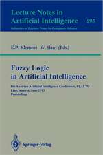 Fuzzy Logic in Artificial Intelligence: 8th Austrian Artificial Intelligence Conference, FLAI'93, Linz, Austria, June 28-30, 1993. Proceedings