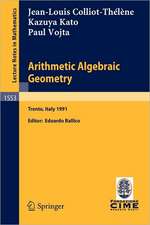 Arithmetic Algebraic Geometry: Lectures given at the 2nd Session of the Centro Internazionale Matematico Estivo (C.I.M.E.) held in Trento, Italy, June 24-July 2, 1991