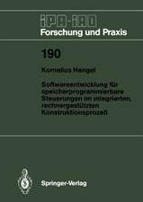 Softwareentwicklung für speicherprogrammierbare Steuerungen im integrierten, rechnergestützten Konstruktionsprozeß