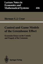 Control and Game Models of the Greenhouse Effect: Economics Essays on the Comedy and Tragedy of the Commons