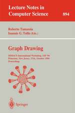 Graph Drawing: DIMACS International Workshop, GD '94, Princeton, New Jersey, USA, October 10 - 12, 1994. Proceedings