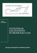 Nonlinear Excitations in Biomolecules: Les Houches School, May 30 to June 4, 1994