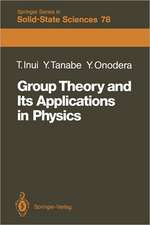 Group Theory and Its Applications in Physics