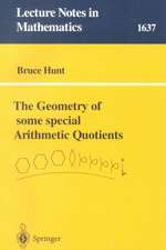 The Geometry of some special Arithmetic Quotients