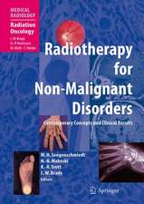 Radiotherapy for Non-Malignant Disorders