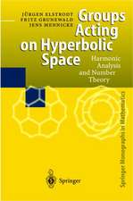 Groups Acting on Hyperbolic Space