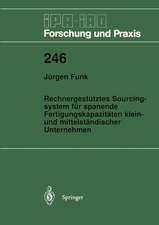 Rechnergestütztes Sourcingsystem für spanende Fertigungskapazitäten klein- und mittelständischer Unternehmen