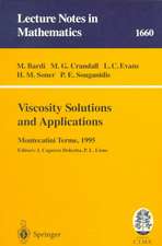 Viscosity Solutions and Applications