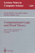 Computational Logic and Proof Theory