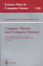 Category Theory and Computer Science: 7th International Conference, CTCS'97, Santa Margherita Ligure Italy, September 4-6, 1997, Proceedings