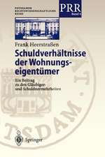 Schuldverhältnisse der Wohnungseigentümer